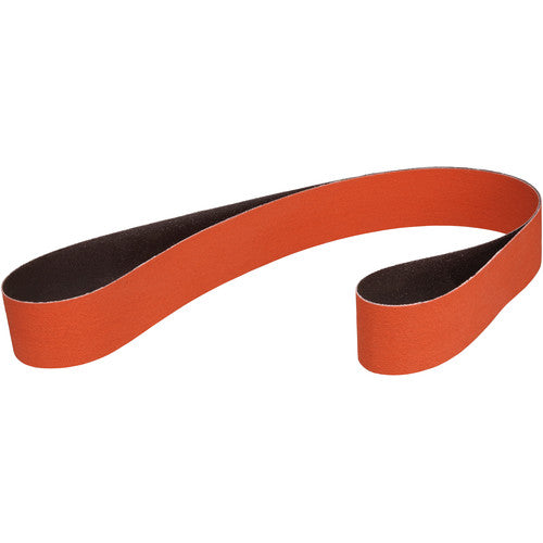 3M Cloth Belt 777F P180 X-weight 6″ × 48″ Top Butt 45 Degree Angle 20 - Exact Tooling