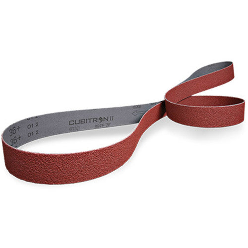 3M Cubitron II Cloth Belt 997F 36+ ZF-weight 1/2″ × 60″ - Exact Tooling