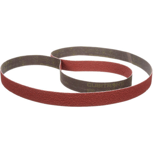 3M Cubitron II Cloth Belt 984F 36+ YF-weight 1″ × 148″ Film-lok Single-flex - Exact Tooling