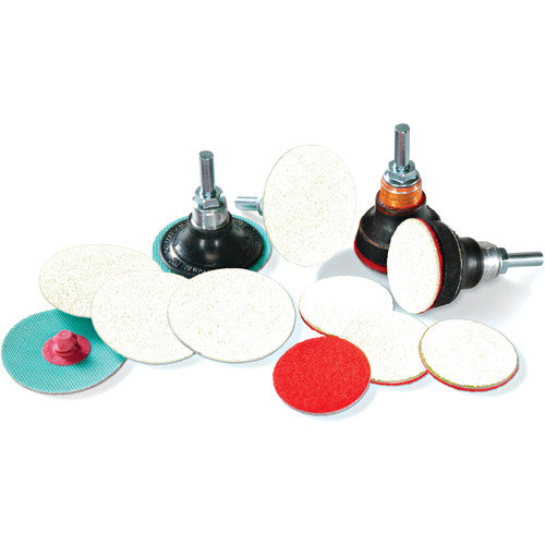 3M Roloc Diamond Cloth Disc 676W 400 Mesh TR 2″ Die R200P Double-flex - Exact Tooling