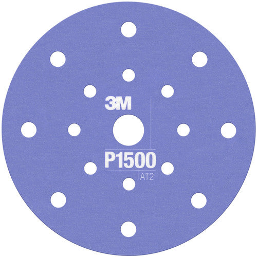 3M Hookit Flexible Abrasive Disc 270J 34805 6″ Dust Free P1500 - Exact Tooling