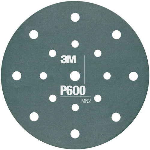 3M Hookit Flexible Abrasive Disc 270J 34801 6″ Dust Free P600 - Exact Tooling