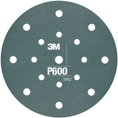 3M Hookit Flexible Abrasive Disc 270J 34801 6″ Dust Free P600 - Exact Tooling
