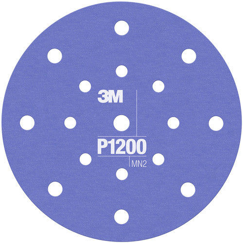 3M Hookit Flexible Abrasive Disc 270J 34804 6″ Dust Free P1200 - Exact Tooling