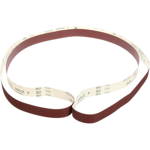 3M Paper Belt 366UZ P320 F-weight 3″ × 90″ Sine-lok Full-flex - Exact Tooling