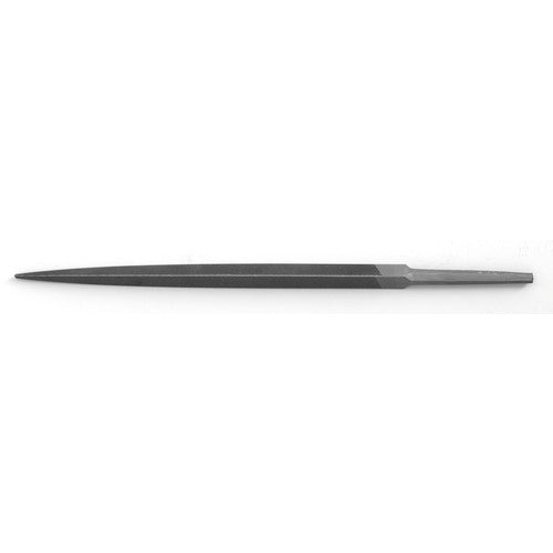 Three Square File, Swiss Pattern, 2 Cut, 4 in - Exact Tooling
