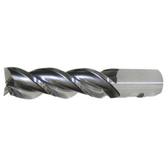 ‎1/2″ × 1/2″ × 2″ × 4″ RHS / RHC HSS-E (PM) Powder Metal High Helix Finishing End Mill-3F SE CC - Bright - Exact Tooling