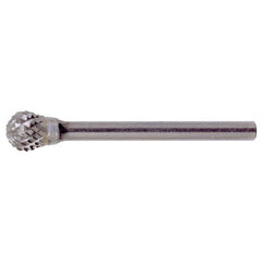 SD-1 Double Cut Solid Carbide Bur-Ball Shape - Exact Tooling