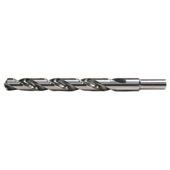 1/2 RHS / RHC HSS 118 Degree Radial Point General Purpose Jobber Length Drill - Bright - Exact Tooling