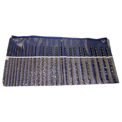 ‎1/8-1/2 RHS / RHC HSS 118 Degree Notched Point Heavy Duty Extra Long Drill Set - Steam Oxide - Exact Tooling