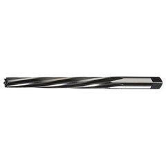 #0 LHS / RHC HSS Straight Shank Helical Flute Taper Pin Reamer - Bright - Exact Tooling