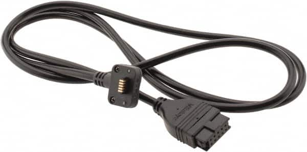 Mitutoyo - Micrometer SPC Cable - Use with 293 Series Coolant Proof Micrometers - Exact Tooling