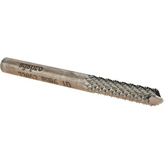 SGS Pro - Drill Point End, Diamond Pattern Router Bit - Exact Tooling