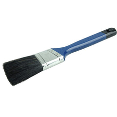 1-1/2″ Angled Sash Brush, Black China Bristle, 2-1/4″ Trim Length, Blue Foam Handle - Exact Tooling