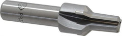Scientific Cutting Tools - 0.45" Diam, 0.409" Small End Diam, 1/2" Straight Shank, 1.405" Flute, Taper Pipe Reamer - Exact Tooling