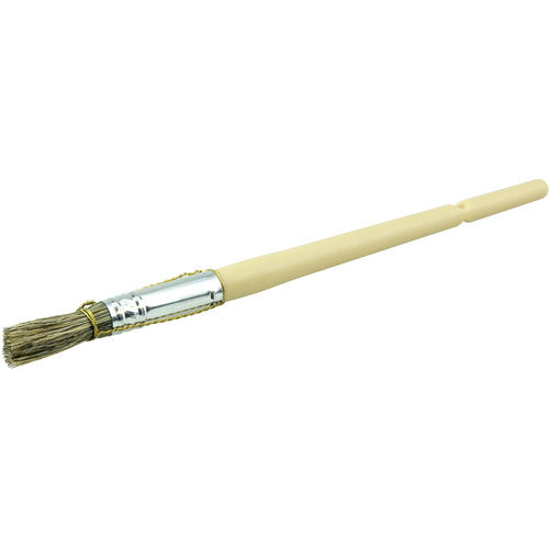 7/16″ Bridled Glue Brush, Grey China Bristle, 1-1/4″ Trim Length, Long Foam Handle - Exact Tooling