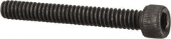 Value Collection - #3-48 UNC Hex Socket Drive, Socket Cap Screw - Alloy Steel, Black Oxide Finish, Fully Threaded, 3/4" Length Under Head - Exact Tooling