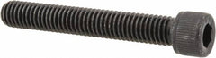 Value Collection - #12-28 UNF Hex Socket Drive, Socket Cap Screw - Alloy Steel, Black Oxide Finish, Partially Threaded, 1-1/2" Length Under Head - Exact Tooling