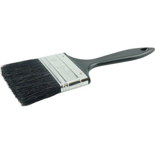 3″ Industrial Varnish Brush, Black China Bristle, 2-1/4″ Trim Length, Blue Plastic Sash - Exact Tooling