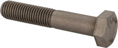 Value Collection - 5/16-24 UNF, 1-3/4" Length Under Head Hex Head Cap Screw - Partially Threaded, Grade 18-8 Stainless Steel, Uncoated, 1/2" Hex - Exact Tooling