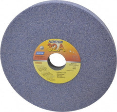 Norton - 8" Diam x 1-1/4" Hole x 3/4" Thick, I Hardness, 46 Grit Surface Grinding Wheel - Aluminum Oxide, Type 1, Coarse Grade, 3,105 Max RPM, Vitrified Bond, No Recess - Exact Tooling