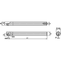 QSRI500660R STEEL SHANK BORING BAR - Exact Tooling