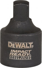 DeWALT - 3/8 Male 1/2 Female Impact Drive Adapter - 3/8" Male, 1/2" Female - Exact Tooling