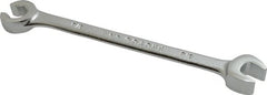 Proto - 3/8", Satin Finish, Combination Flare Nut Wrench - 6 Points, 5-11/16" OAL, Steel, Double End Head - Exact Tooling