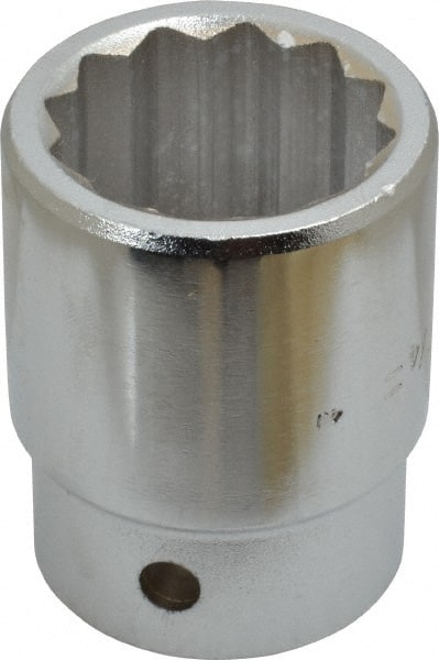 Blackhawk by Proto - 1-1/4", 3/4" Drive, Standard Hand Socket - 12 Points, 2-5/16" OAL - Exact Tooling