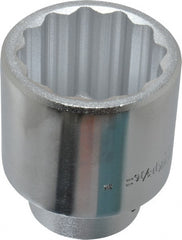 Blackhawk by Proto - 1-13/16", 3/4" Drive, Standard Hand Socket - 12 Points, 2-29/32" OAL - Exact Tooling
