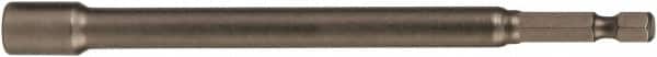 Wiha - 1/4" Magnetic Nutsetter - 1/4" Hex Drive, 12" OAL - Exact Tooling