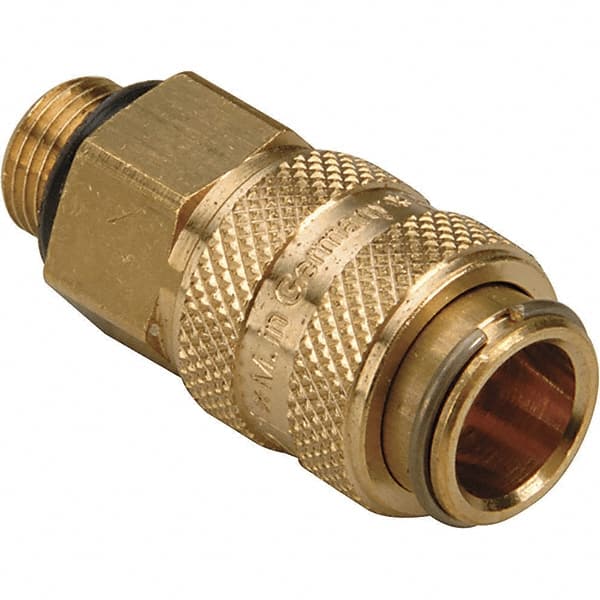Dynabrade - Power Sander Female Quick Disconnect - 1/8" Diam, For Use with Dynorbital Supreme Random Orbital Sanders - Exact Tooling