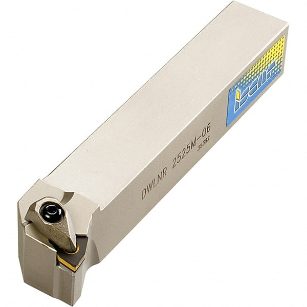 Iscar - SLFN, Right Hand Cut, 1" Shank Height x 1" Shank Width, Negative Rake Indexable Turning Toolholder - 6" OAL, LNMX Insert Compatibility, Series Heliturn - Exact Tooling