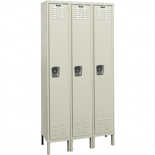 Hallowell - 3 Door, 1 Tier, Premium Wardrobe Lockers - Exact Tooling