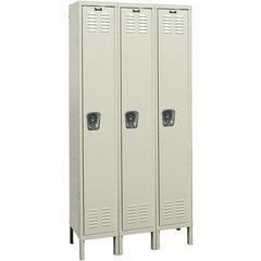 Hallowell - 3 Door, 1 Tier, Premium Wardrobe Lockers - Exact Tooling