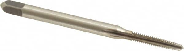 Cleveland - #3-48 UNC 2B 3 Flute Bright Finish High Speed Steel Straight Flute Standard Hand Tap - Taper, Right Hand Thread, 1.813" OAL, 12.7mm Thread Length, H2 Limit, Oversize - Exact Tooling