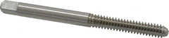 Cleveland - #10-24 UNC 2B/3B 2 Flute Bright Finish High Speed Steel Straight Flute Standard Hand Tap - Bottoming, Right Hand Thread, 2-3/8" OAL, 1/2" Thread Length, H3 Limit, Oversize - Exact Tooling