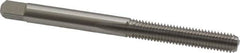 Cleveland - #10-32 UNF 2B 3 Flute Bright Finish High Speed Steel Straight Flute Standard Hand Tap - Bottoming, Right Hand Thread, 2-3/8" OAL, 1/2" Thread Length, H3 Limit, Oversize - Exact Tooling