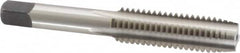 Cleveland - 1/2-13 UNC 3B 4 Flute Bright Finish High Speed Steel Straight Flute Standard Hand Tap - Plug, Right Hand Thread, 3-3/8" OAL, 0.94" Thread Length, H3 Limit, Oversize - Exact Tooling