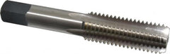 Cleveland - 3/4-10 UNC 4 Flute Bright Finish High Speed Steel Straight Flute Standard Hand Tap - Bottoming, Right Hand Thread, 107.95mm OAL, 50.8mm Thread Length, H3 Limit, Oversize - Exact Tooling
