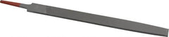 Simonds File - 10" Long, Bastard Cut, Mill American-Pattern File - Single Cut, Tang - Exact Tooling
