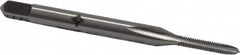 Cleveland - #1-64 UNC, 2 Flute, Bright Finish, High Speed Steel Spiral Point Tap - Plug Chamfer, Right Hand Thread, 1-11/16" OAL, 0.38" Thread Length, 2B Class of Fit, Series 1011 - Exact Tooling