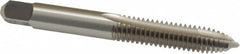 Cleveland - 5/16-18 UNC, 2 Flute, Bright Finish, High Speed Steel Spiral Point Tap - Plug Chamfer, Right Hand Thread, 2-23/32" OAL, 0.69" Thread Length, 2B Class of Fit, Series 1011 - Exact Tooling
