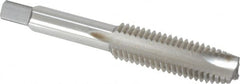 Cleveland - 1/2-13 UNC, 3 Flute, Bright Finish, High Speed Steel Spiral Point Tap - Plug Chamfer, Right Hand Thread, 3-3/8" OAL, 0.94" Thread Length, Series 1011 - Exact Tooling