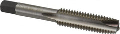 Cleveland - 1/2-13 UNC, 3 Flute, Bright Finish, High Speed Steel Spiral Point Tap - Plug Chamfer, Right Hand Thread, 3-3/8" OAL, 0.94" Thread Length, 2B Class of Fit, Series 1011 - Exact Tooling