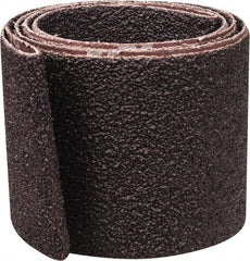 Norton - 2-1/2" Wide x 60" OAL, 36 Grit, Aluminum Oxide Abrasive Belt - Aluminum Oxide, Very Coarse, Coated, X Weighted Cloth Backing, Series R228 - Exact Tooling