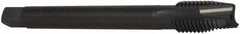 OSG - M12x1.75 Metric Coarse, 3 Flute, Oxide Finish, Vanadium High Speed Steel Spiral Point Tap - Plug Chamfer, Right Hand Thread, 110mm OAL, 1-21/32" Thread Length, 0.367" Shank Diam, 6H Class of Fit, Series 259 - Exact Tooling