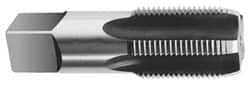 OSG - 1/8-27 NPS Thread, 4 Flute Standard Pipe Tap - 2-1/8" OAL, 3/4" Thread Length, 7/16" Shank Diam, elektraLUBE Finish, High Speed Steel - Exact Tooling