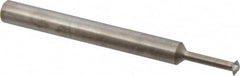 Scientific Cutting Tools - 24 to 56 TPI, Internal/External Single Profile Thread Mill - #10" Noml Diam, 0.138" Cut Diam, 3/16" Shank Diam, 3 Flute, 0.075" Neck Diam, 0.4" Neck Length, 2" OAL, Bright Finish - Exact Tooling