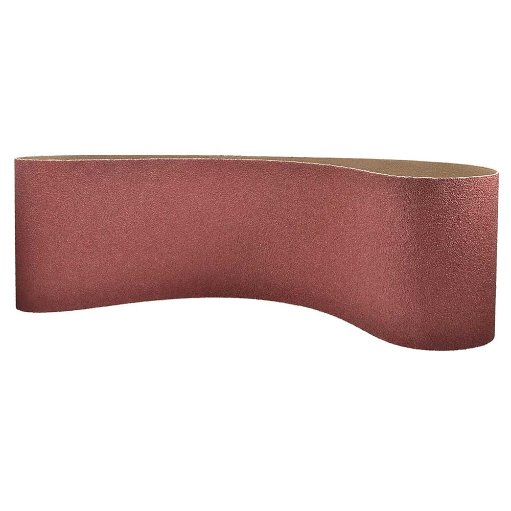 Superior Abrasives - Abrasive Belts; Abrasive Type: Coated ; Belt Width (Inch): 54 ; Overall Length (Inch): 103 ; Abrasive Material: Aluminum Oxide ; Grit: 280 ; Backing Material: Cloth; Poly Cotton - Exact Tooling
